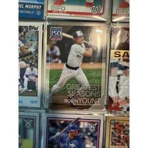 #138 Robin Yount - 05/10 made Gold 2019 Topps 150 Years of Greatest Seasons